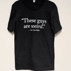 Bella Canvas Tim Walz Black Quote T-Shirt